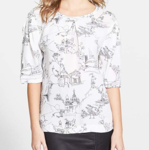 French Connection Tops - French Connection 'Anastasia' top